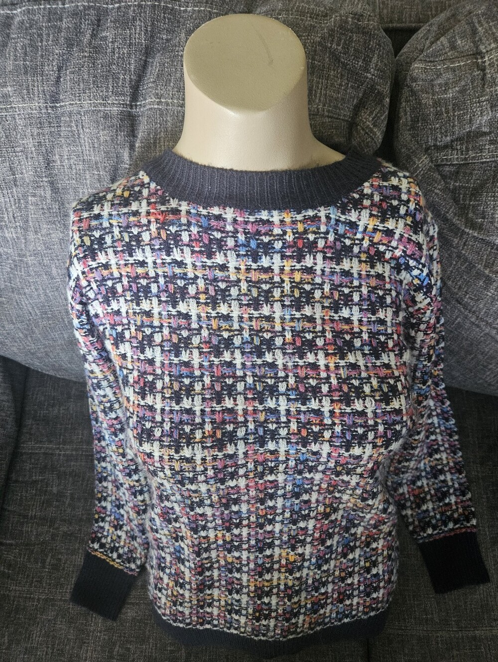Vintage Violet Ruzy Multicolored Bouclé knit. 19ptp
